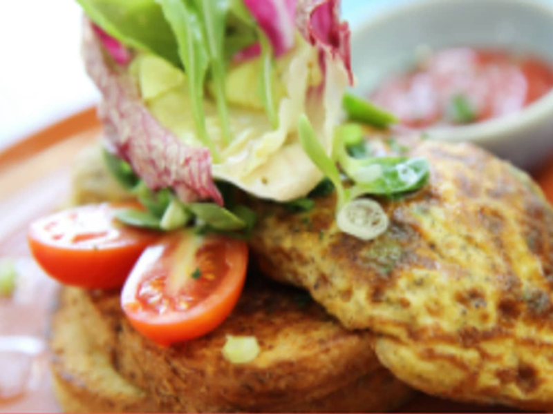 Omelette aux anchois