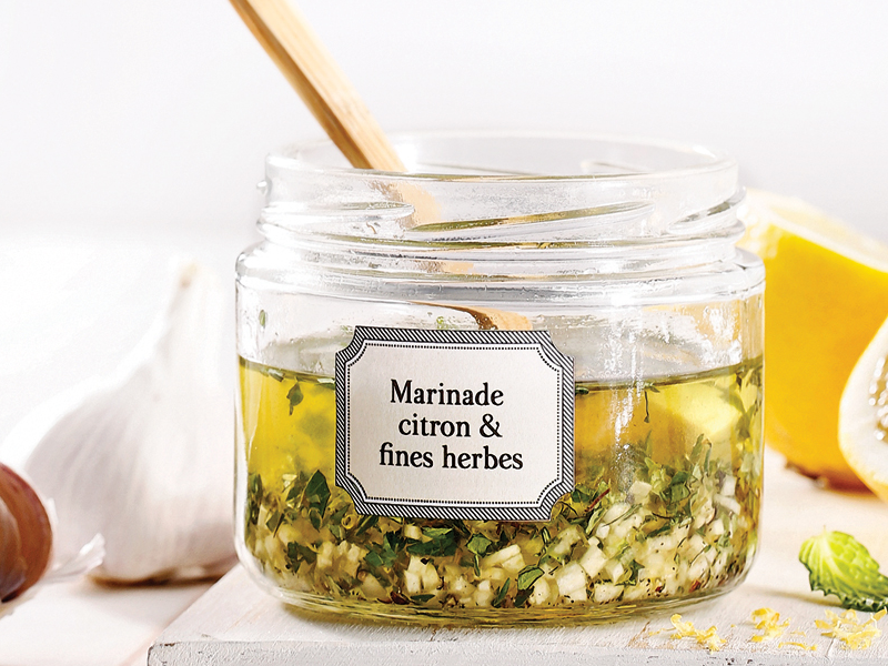 MARINADE SIGNATURE CITRON–HERBES