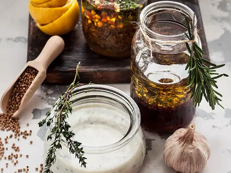 marinade sauce miel ail