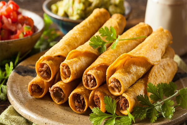FLAUTAS DE POULET