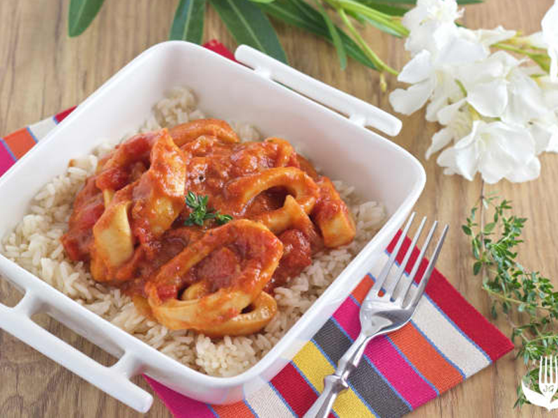 Calamars à l’Armoricaine 