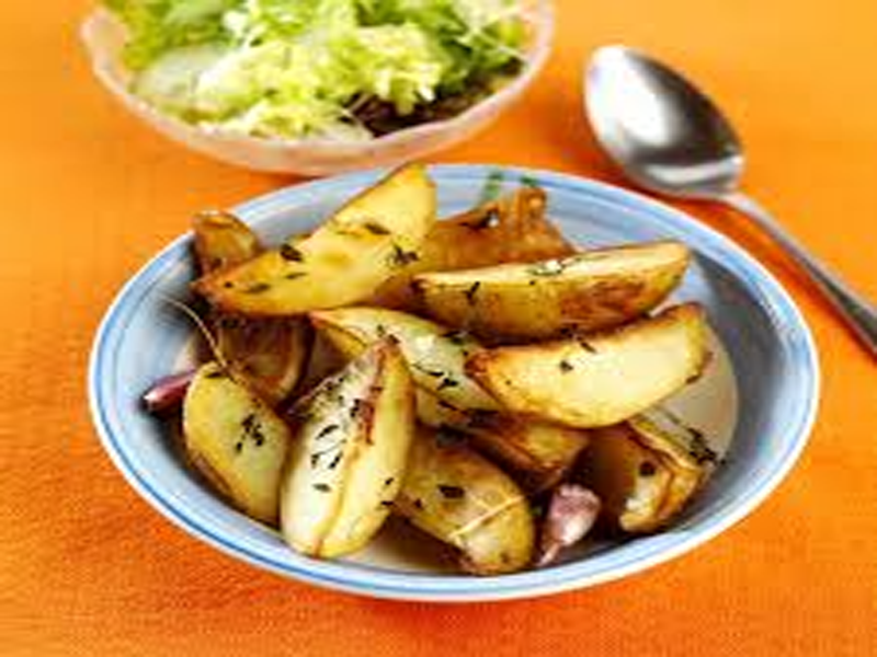 TIGANITES – PATATES “STO FOURNO”