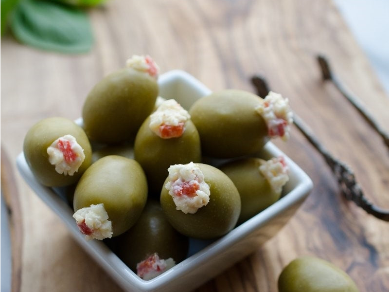  Olives farcies au fromage