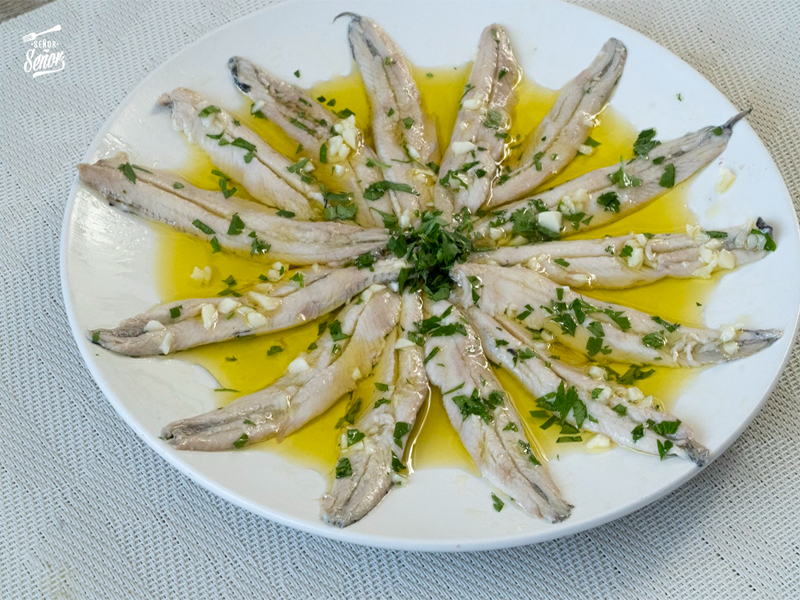 Boquerones en vinagre