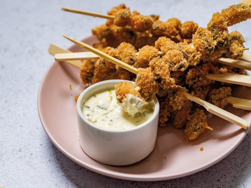 Brochettes de moules