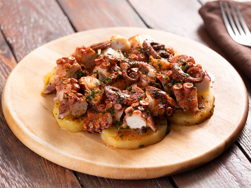 POULPES A LA GALICIENNE