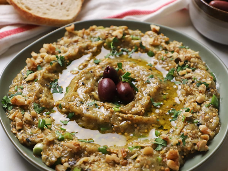 Melitzanosalata (purée d'aubergines)