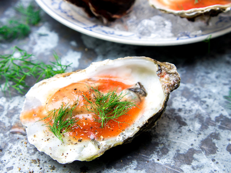 HUITRE ''BLOODY MARY''