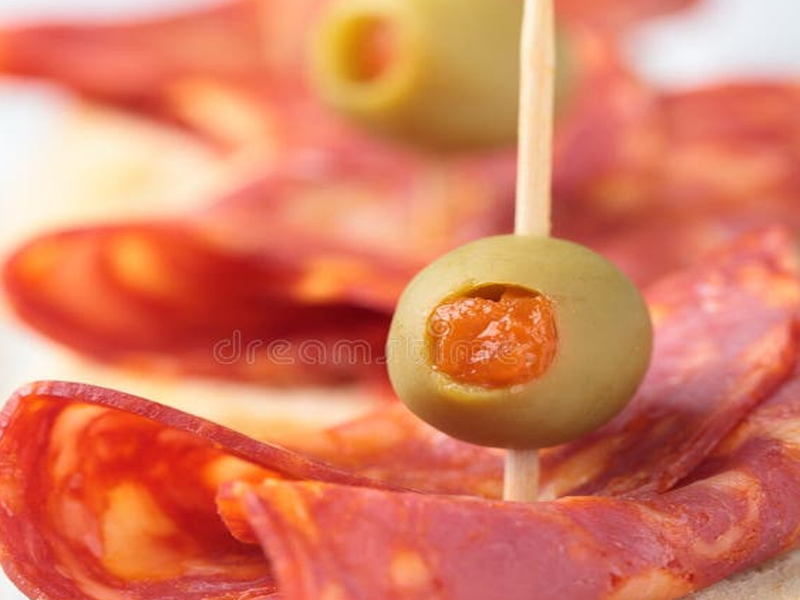 Olives farcies chorizo