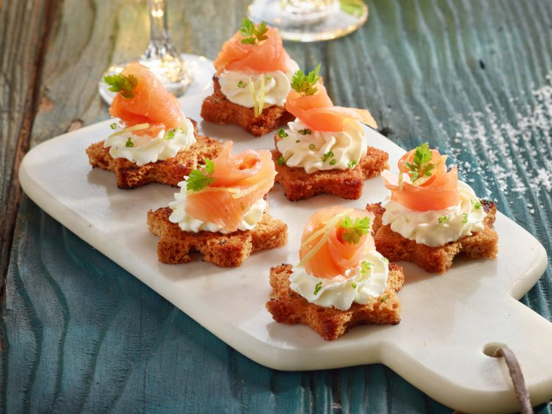 Toast fromage frais & saumon fumé (citron + aneth)